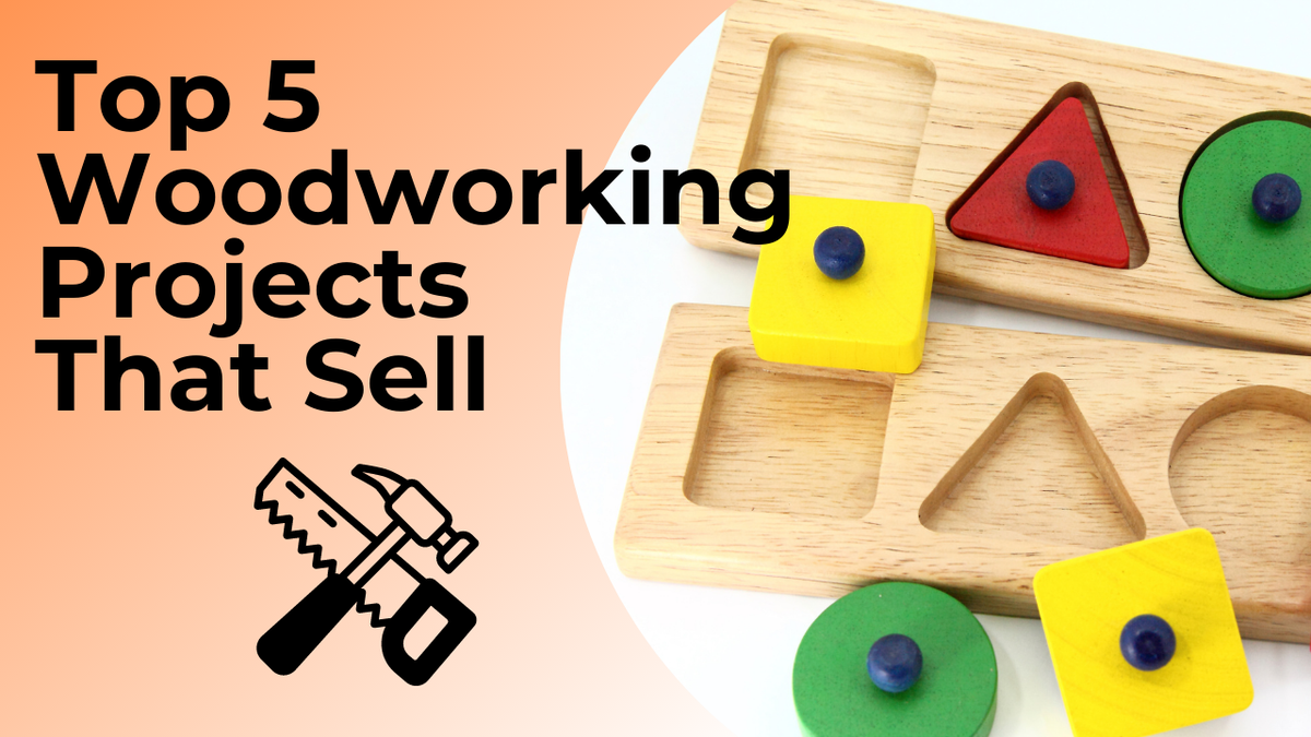 'Video thumbnail for Top 5 Woodworking Projects That Sell'