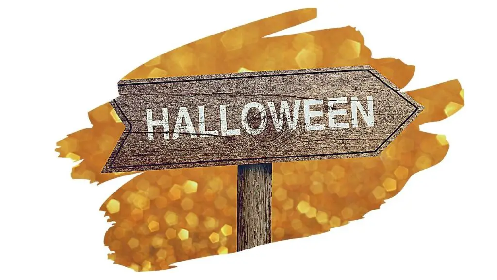 halloween wooden signs