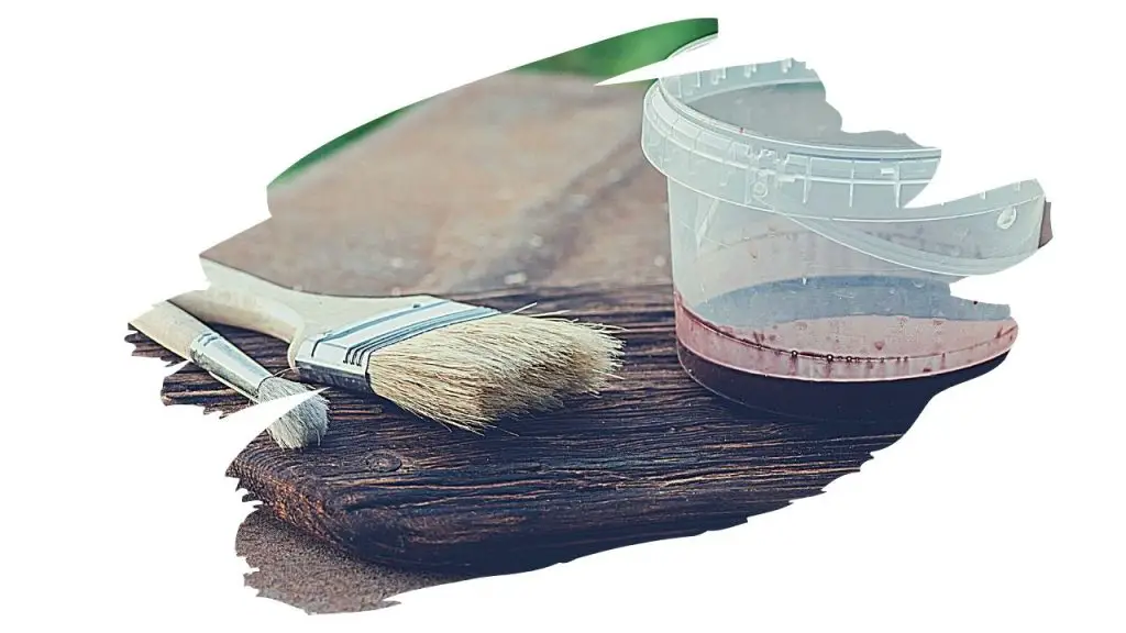 can you paint over danish oil