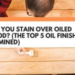 can you stain over oiled wood