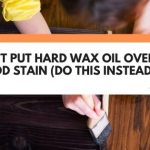 hard wax oil over stain