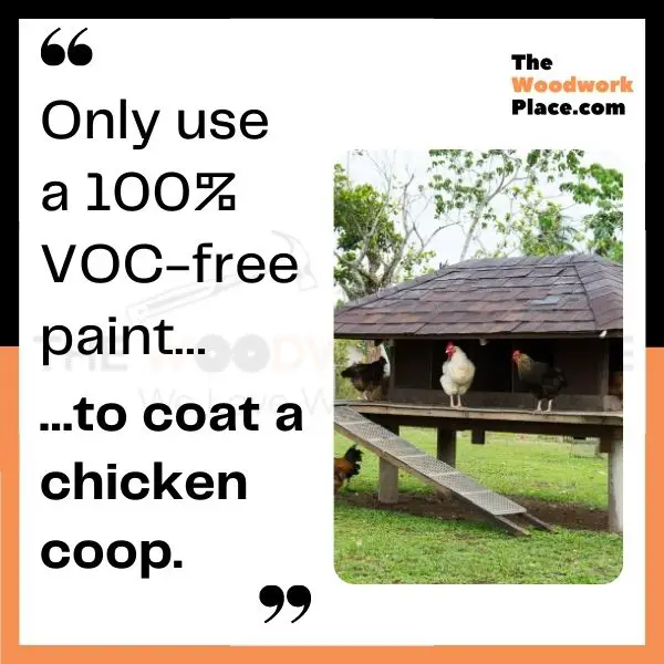 Chicken Safe Coop Paint