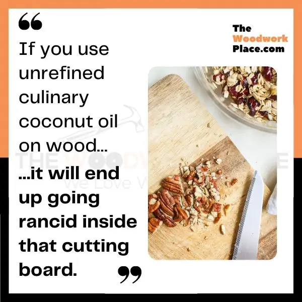 What Will Fractionated Coconut Oil Do To Your Cutting Board?