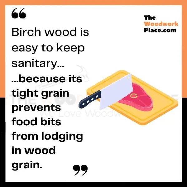 is birch good for cutting boards