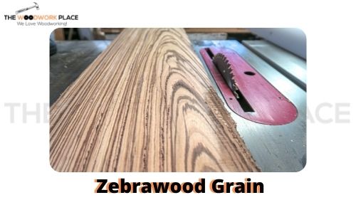 IMAGE OF ZEBRAWOOD GRAIN