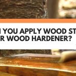 can you stain over wood hardener