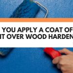 can you paint over wood hardener