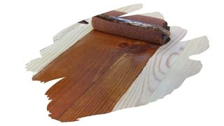 can you stain landscape timbers 