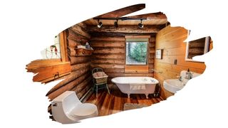 rotting wood in bathroom