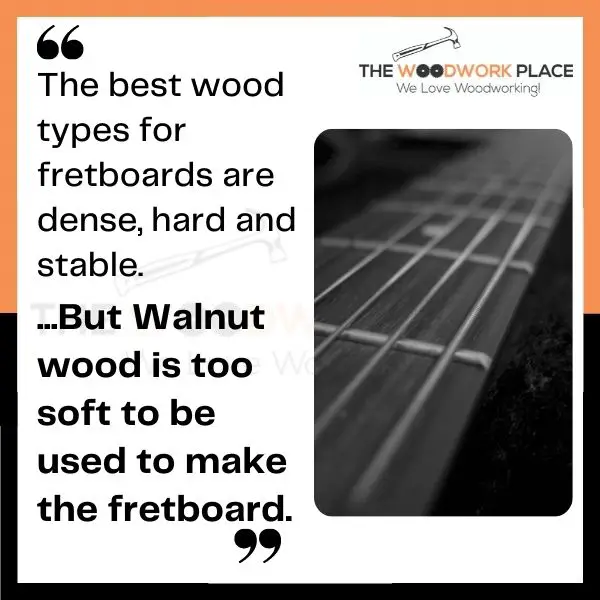 walnut fretboard vs rosewood