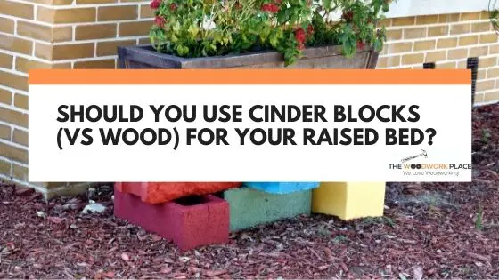 cinder block vs wood raised bed
