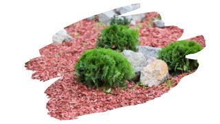 redwood mulch for vegetable garden
