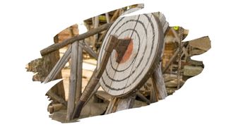 pressure treated wood for axe throwing target