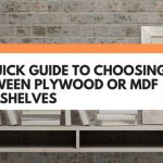 plywood or mdf for shelves