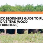 A Quick Beginners Guide To Rubber Wood Vs Teak Wood [For Furniture]