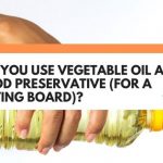 vegetable oil as wood preservative